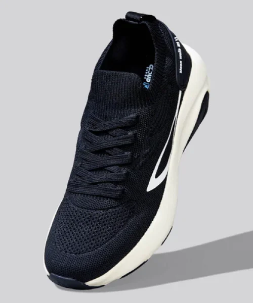 UrbanStride Pro Black Running Shoes for Men at TheShoeAdda